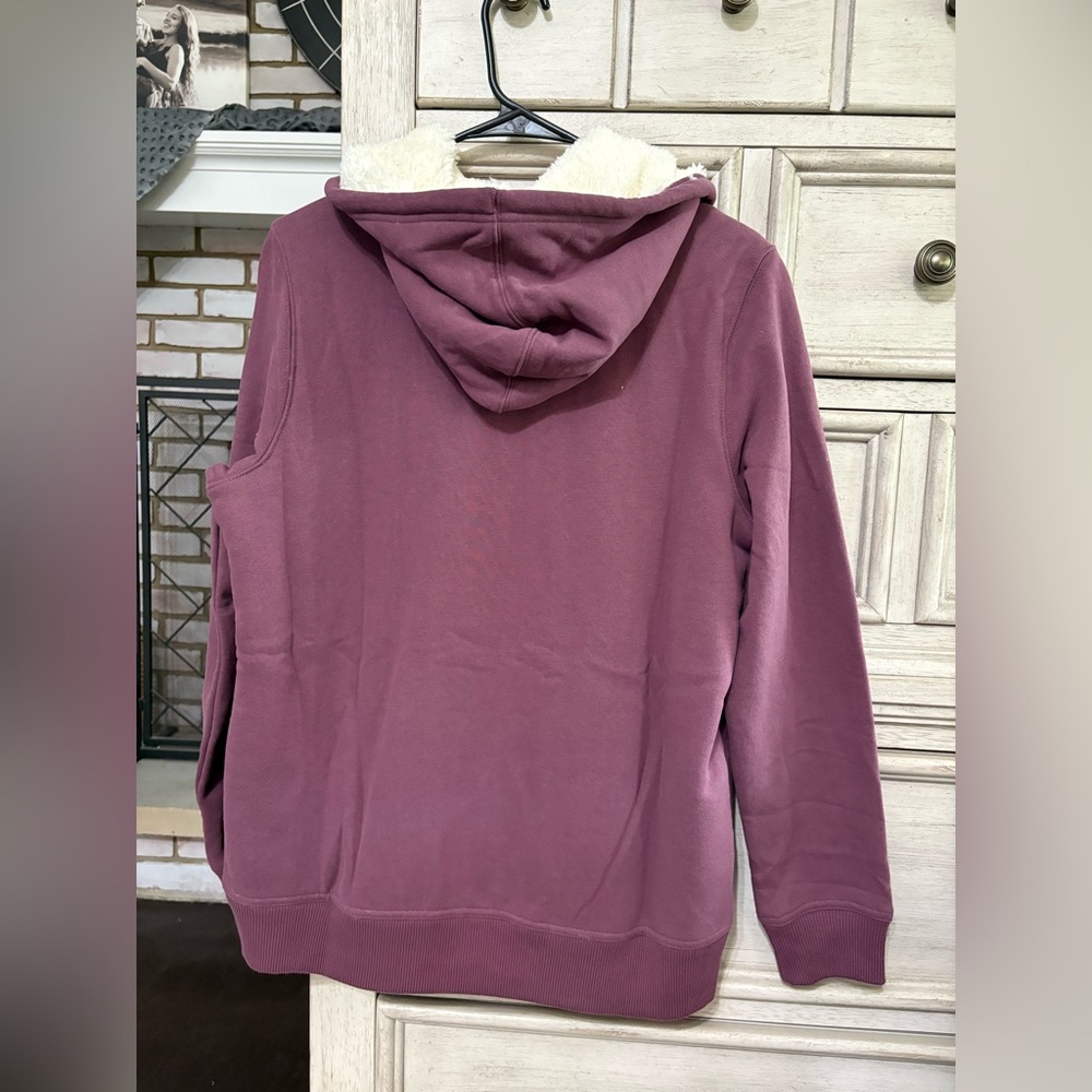 Women’s L.L. Bean Sherpa lined hoodie small - Picture 3 of 3
